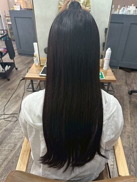 梅雨対策/髪質改善美髪縮毛矯正/似合わせカット絹髪ストレート