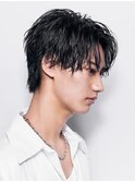 韓国メンズヘア/カルマパーマ/ニュアンスパーマ*渋谷/MEN'S/眉毛
