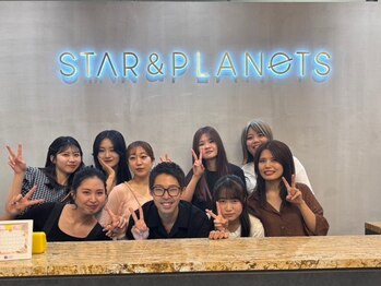 スターアンドプラネッツ あべのフープ店(STAR&PLANETS)の写真/【天王寺駅徒歩5分】落ち着ける個室完備で居心地抜群◎女性スタイリストの丁寧なカウンセリングが大好評♪