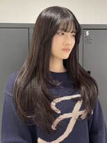 リムレスバイサンク 万代 新潟駅(LIMLESS by cinq)&nbsp;新潟ブリーチ1回ブリーチなしダブルカラーミルクティーベージュ*