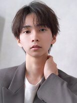 ゼロ 渋谷(XeRo)&nbsp;メンズ韓国シースルーマッシュ【無造作緩めスパイラルパーマ】