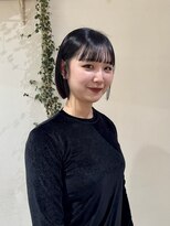 ゼスト 中野店(ZEST)&nbsp;【zest中野/セイラ】切りっぱなしボブ