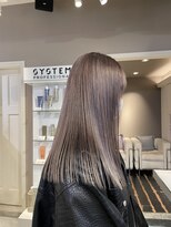 ミティ バイ ソア(mitty by soar)&nbsp;着物ヘア/ダークアッシュ/ミディアムレイヤーカット/ライカム