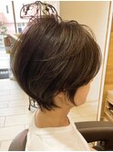 ショートヘア/レイヤーカット/白髪染め/縮毛矯正/東久留米
