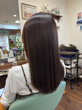 スウィートハウス 長津田みなみ台 キラ髪ストレートパーマ