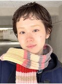 くせ毛風パーマ/フレンチショート/フレンチボブパーマ
