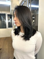 エクテ(ecouter) ダークグレージュダークアッシュミディアムレイヤー