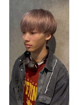 パーミル ヘア クマモト(permille ‰ hair Kumamoto) ピンクグレージュ×マッシュ