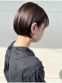 大人ミニボブ 大人ボブ 帯山美容室 長嶺美容室