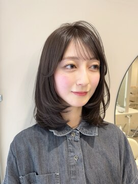 オーレン 横浜(oren) 地毛風縮毛矯正×レイヤーミディアム