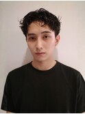 メンズカット！ツイスパ×波巻きパーマで爽やかイメチェン