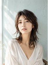 エーティーヘアコレクション 自由が丘(AT.hair collection)&nbsp;シルキーネorganic ヘアカラー　★優しい大人可愛い白髪染め