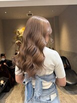 ロンドルピナス 小倉(Lond Lupinus)&nbsp;縮毛矯正/ワンホンレイヤー/ミルクティーブランド/ダークブルー