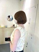 セルニ 福島(SELNI)&nbsp;20代30代40代/ぱつっとbob/オリーブベージュ/赤みなしカラー