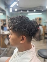 コア 新宿(CORE)&nbsp;スパイラルパーマ×ツーブロック