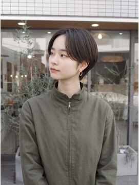 キビト(kibito) 新宿若松河田曙橋耳まわりすっきりハンサムショート20代30代40代