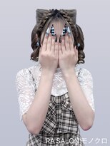 アールエーサロンモノクロ 秋葉原(RA SALON モノクロ)&nbsp;【推し活ヘアメ】立体猫耳ツインヘア