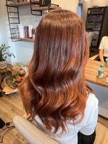 モクヘアー(moku hair &)&nbsp;オレンジカラーハイトーン