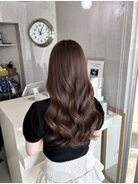 ページヘアープラス(PAGE HAIR+)&nbsp;ブリーチなしでも明るく！透明感ブラウンカラー♪