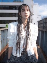 ユルク(JURK nagoya)&nbsp;栄/ハッシュカット/グレージュ/デザインカラー