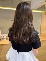 ローレン(LOREN)&nbsp;透明感髪質改善ベージュダブルカラーミルクティーグレージュ