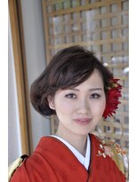 ヘアーデザイン スローライフ(Hair design SLOWLIFE)&nbsp;BOB風アップスタイル