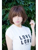 ティファ 自由が丘店(Tiffa)&nbsp;フェアリーノーブルショートとろみワンカール小顔ボブ☆