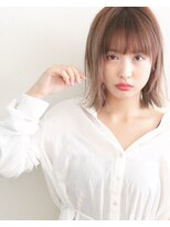 ディーナ(D'na) 『D’na』外ハネ切りっぱなしボブ