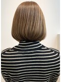 シルエット美×前下がりボブ(バック)