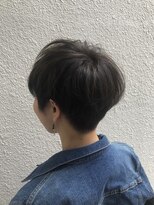 エコルアヘアー(ecolua hair) マニッシュショート×刈り上げ