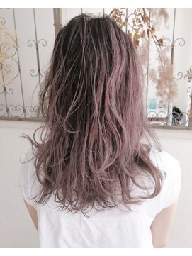 ミマール(mimar) バレイヤージュ&パーブルグレージュ