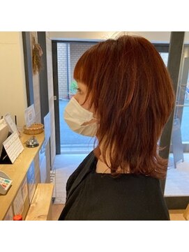 ネウィ 京橋(newi) 【uta*_girls】　tomomi ウルフ×お洒落×ｒｅｄ