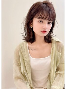 オリーブスバイネオリーブ(Olive's by neolive) 切りっぱミディアムボブ