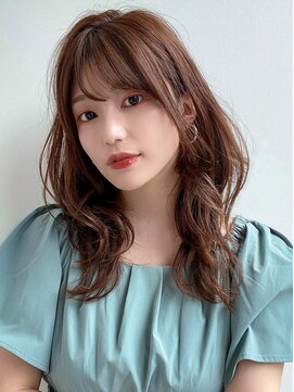 アフロート ギンザ(AFLOAT GINZA) 髪質改善韓国ヘアイメチェンシースルー前髪くびれウェーブヘア