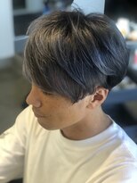 デミュート(DEMUT) ハイトーンカラー/メンズ/理容室/ツイストパーマ