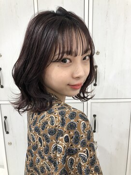 ネイロ 錦糸町(NeiRo) ボブカーキグレージュマッシュショート大人かわいい