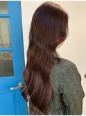 南越谷/新越谷【DAYS 】ブリーチなしWカラーxピンクベージュ