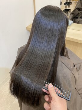 アンジュヘアー(ange hair) 髪質改善トリートメント#美髪#大人かわいい#こなれミディ