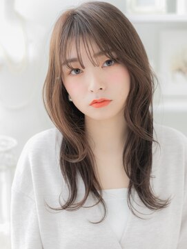 カバーヘア 上尾西口店(COVER HAIR) シースルーバング外国人風ゆるふわプリカールa上尾20代30代40代