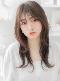 シースルーバング外国人風ゆるふわプリカールa上尾20代30代40代