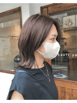 カウチ(Kauti) 外ハネスタイリングスタイル