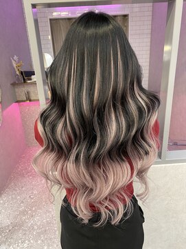 ロンド レア 天神大名店(Lond Le’a) エクステ/髪質改善/髪質改善トリートメント/グレージュ