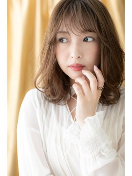 カバーヘア ブリス 戸田公園西口店(COVER HAIR bliss) 美髪ショコラアッシュ顔周りレイヤーロブZ戸田公園30代40代50代