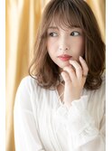 美髪ショコラアッシュ顔周りレイヤーロブZ戸田公園30代40代50代