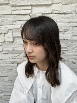 ロンド ストラーダ 心斎橋(Lond strada) シルキーベージュ×グレージュカラー【髪質改善/縮毛矯正】