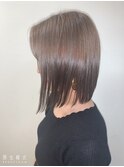 切りっぱなしボブ