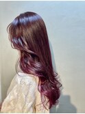 ピンクパープルロング