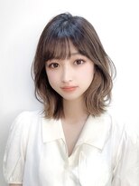 くびれミディココアベージュグレージュカラー透明感20代30代40代
