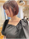 ぱつっとボブ ミニボブ お洒落ボブ