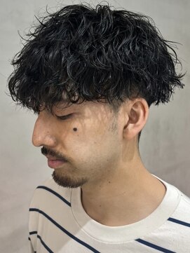 グッドタイムエフティフィフス 横浜西口(GoodTimes ft.fifth) ツイストスパイラルパーマメンズパーマ波巻きスパイラルパーマ